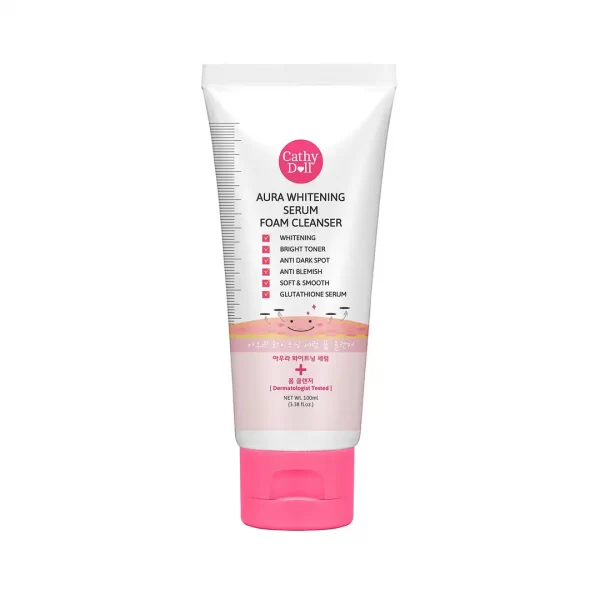 Cathy Doll Aura Whitening Serum Foam Cleanser