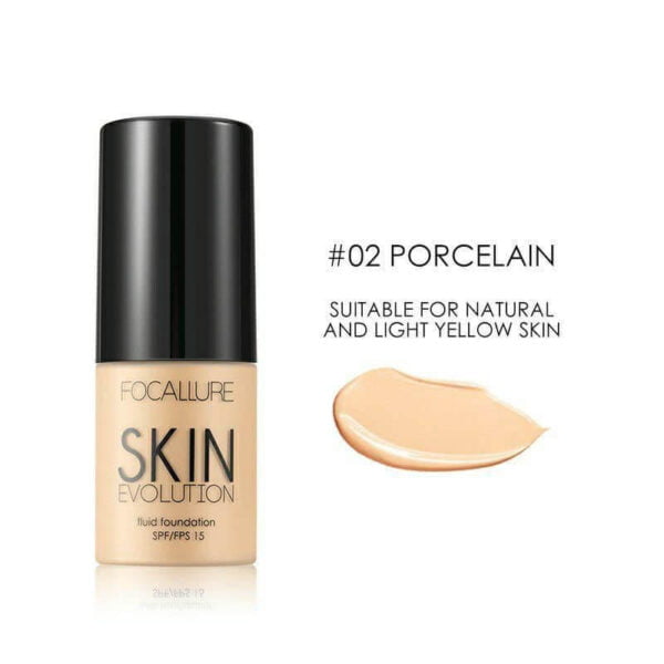 Focallure Fluid Foundation - Porecelain