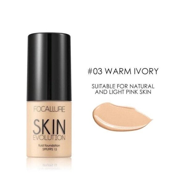 Focallure Fluid Foundation - Warm Ivory