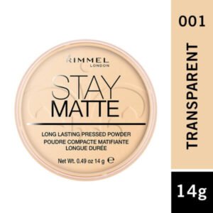 Rimmel London Stay Matte Face Powder Transparent Shades