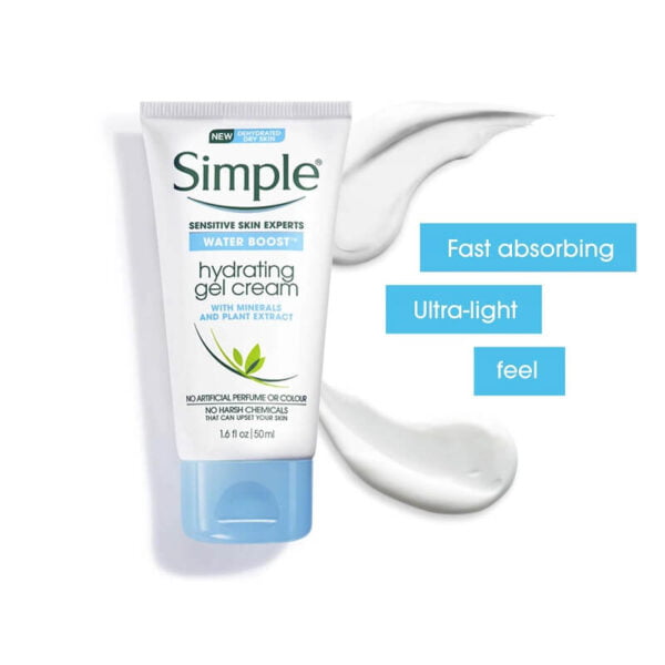 Simple Water Boost Hydrating Gel Cream 50ml