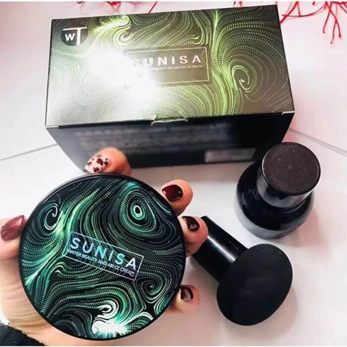 Sunisa 3 in 1 Mashroom Head Air Cushion Foundation 4 Sunisa 3 in 1 Mashroom Head Air Cushion Foundation