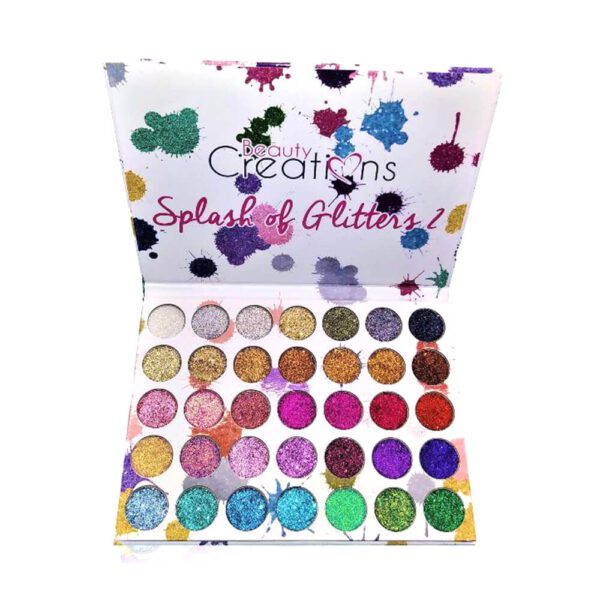 Beauty Creations Splash of Glitters Eyeshadow Palette (1)