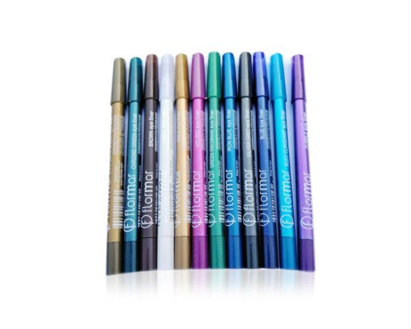 Flormar Color Waterproof Pencil Eyeliner Full Set