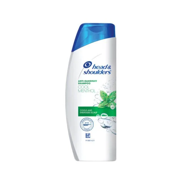 Head & Shoulders Cool Menthol Anti Dandruff Shampoo for Women & Men-180ml-1