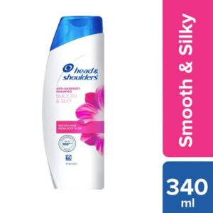 Head & Shoulders Smooth and Silky, Anti Dandruff Shampoo-340ml-1