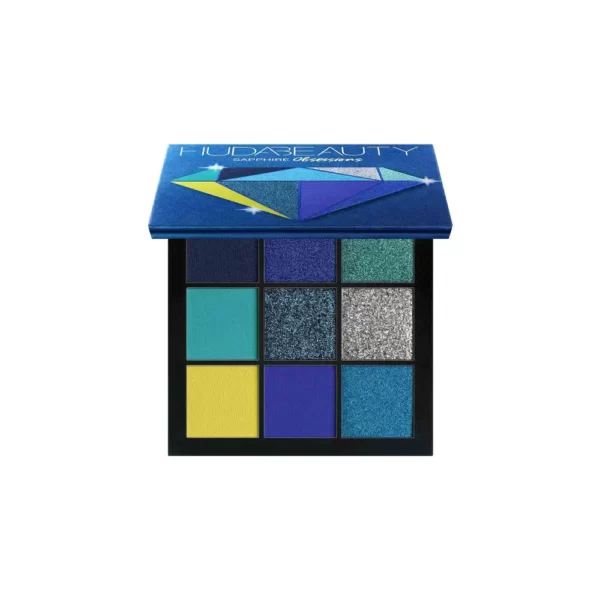 Huda Beauty Obsessions Eyeshadow Palette Sapphire (1)