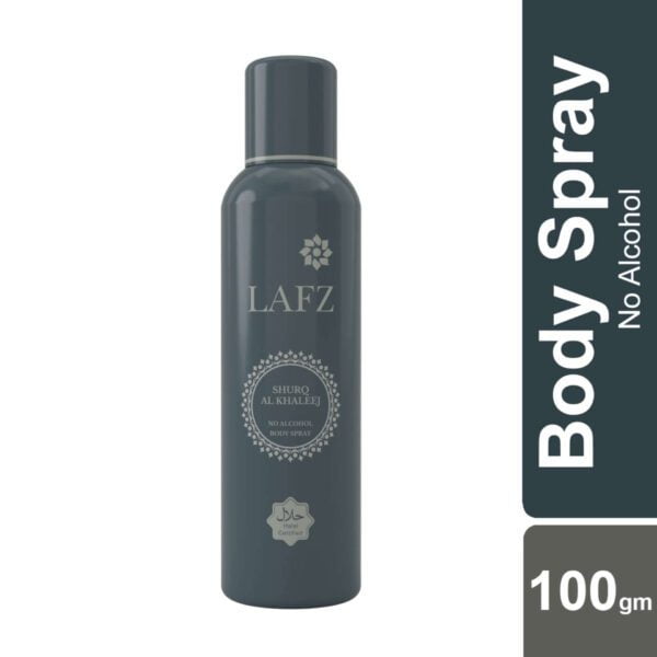 LAFZ Shurq Al Khaleej Alcohol Free Body Spray - 100gm