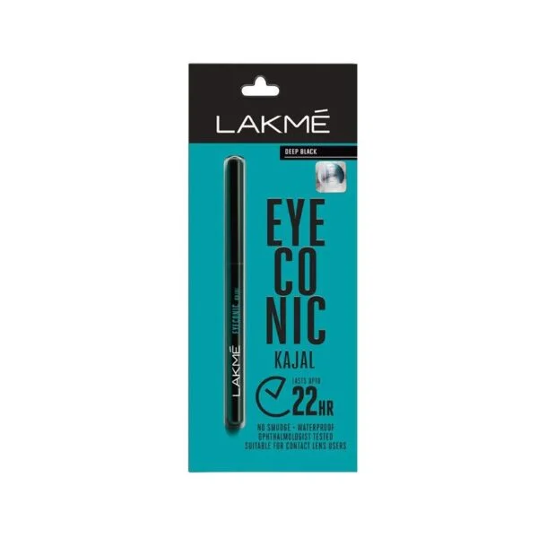 Lakme Eyeconic Kajal Deep Black (1)