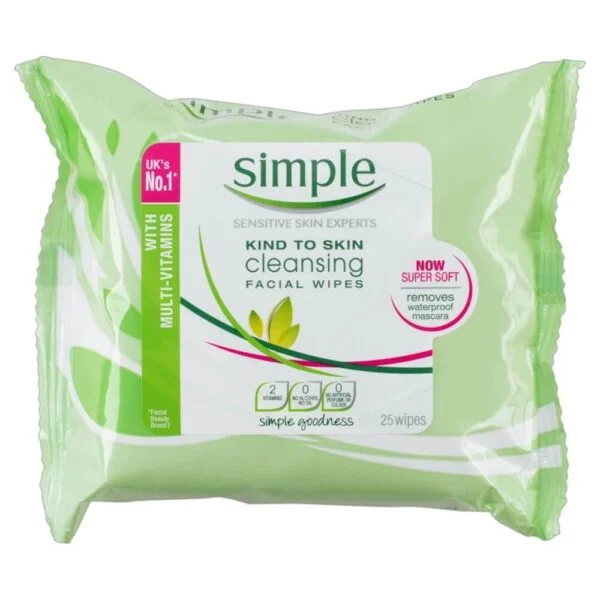 Simple Kind To Skin Cleansing Facial Wipes