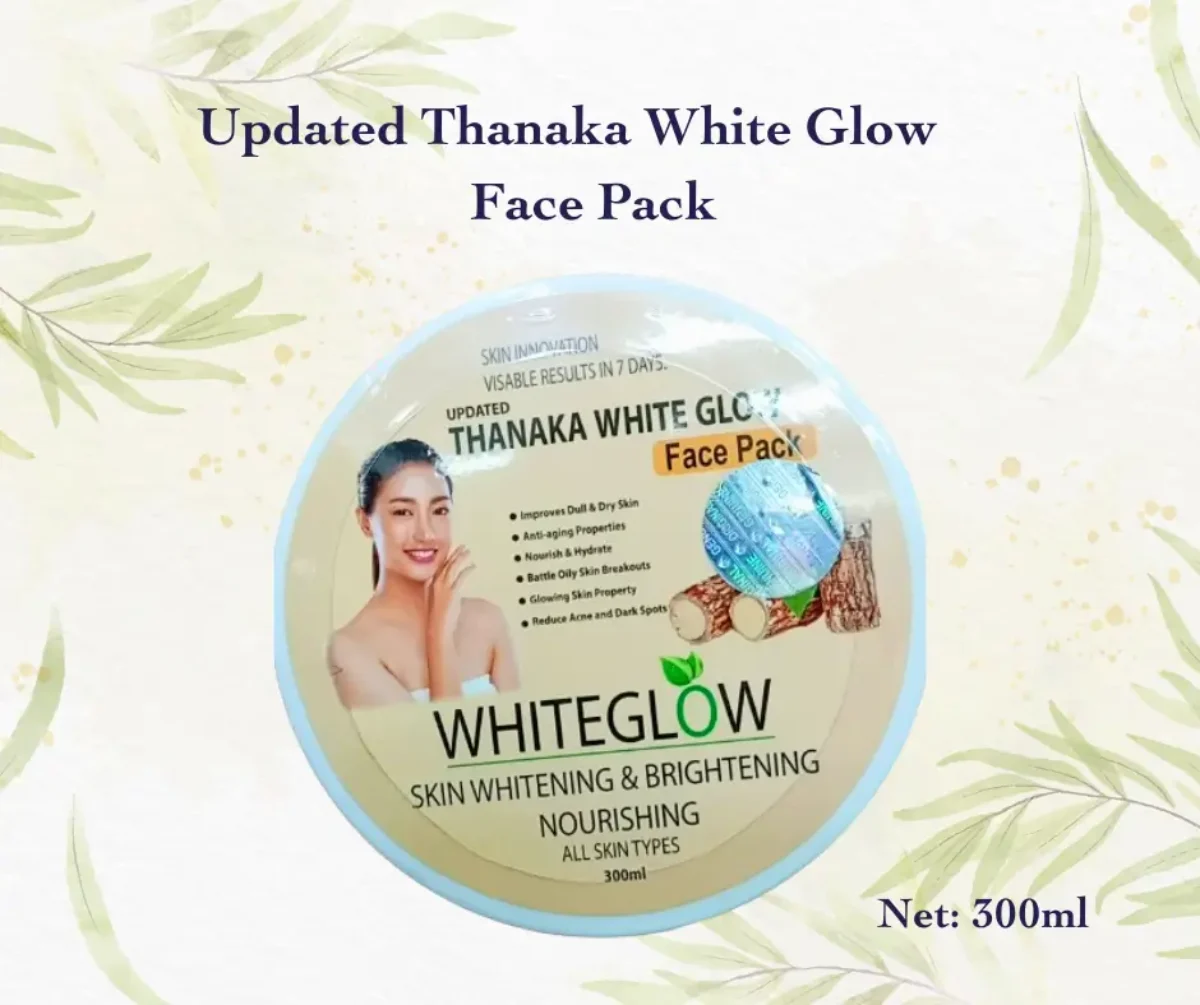 Thanaka White Glow Face Pack 350ml SAAJKONNA