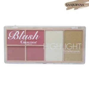 Chanlanya Highlighter and Blush Palette Set 03