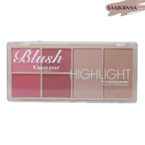 Chanlanya Highlighter and Blush Palette Set 04