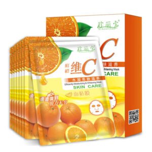Zhenlibao Vitamin C Orange Face Mask