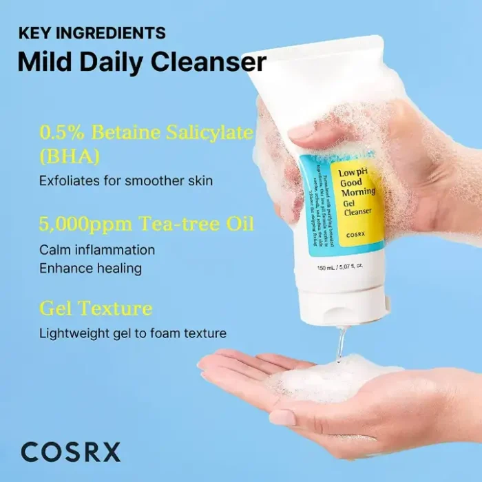 COSRX Low PH Good Morning Gel Cleanser-2 COSRX Low PH Good Morning Gel Cleanser-2