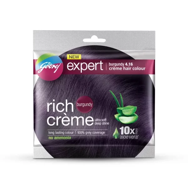 Godrej Expert Rich Creme Hair Colour Burgundy 20g