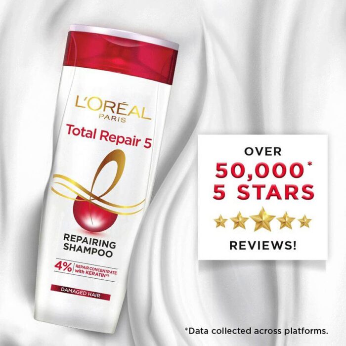 Loreal Paris Total Repair 5 Shampoo-175ml-4 Loreal Paris Total Repair 5 Shampoo-175ml-4