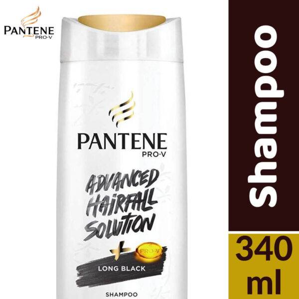 Pantene Advanced Hair Fall Solution Long Black Shampoo for Women-340ml-1