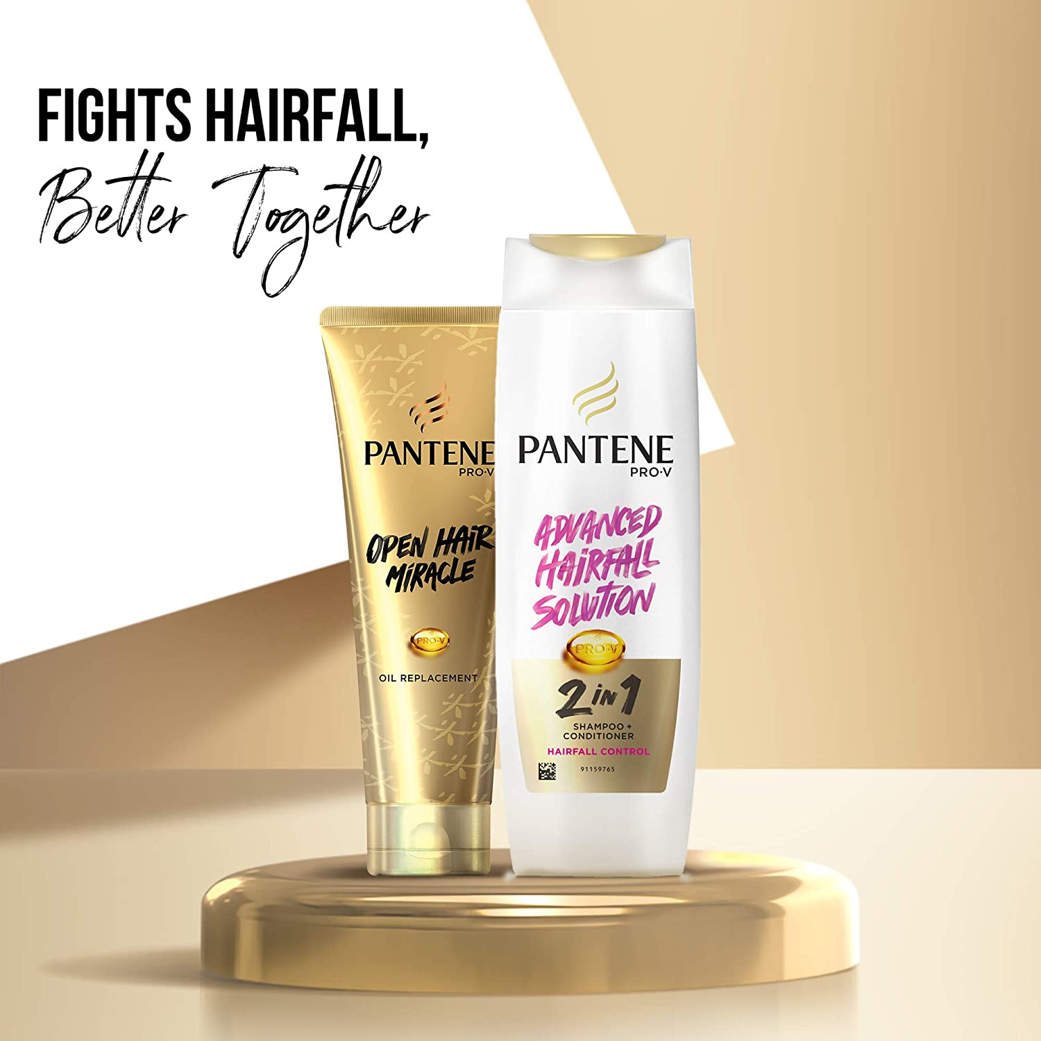 Pantene Advanced Hairfall Solution 2in1 Anti-Hairfall Shampoo &