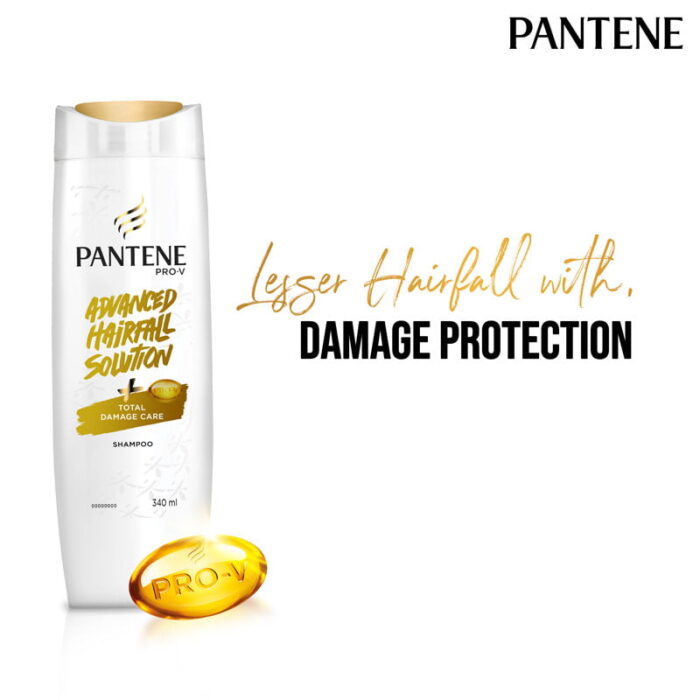 Pantene Advanced Hairfall Solution Anti-Hairfall Total Damage Care Shampoo-340ml-3 Pantene Advanced Hairfall Solution Anti-Hairfall Total Damage Care Shampoo-340ml-3
