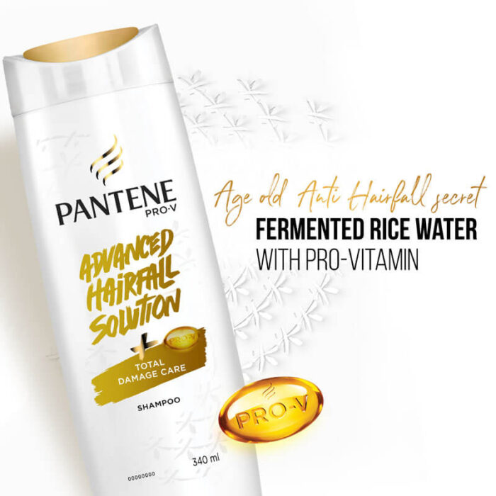 Pantene Advanced Hairfall Solution Anti-Hairfall Total Damage Care Shampoo-340ml-4 Pantene Advanced Hairfall Solution Anti-Hairfall Total Damage Care Shampoo-340ml-4