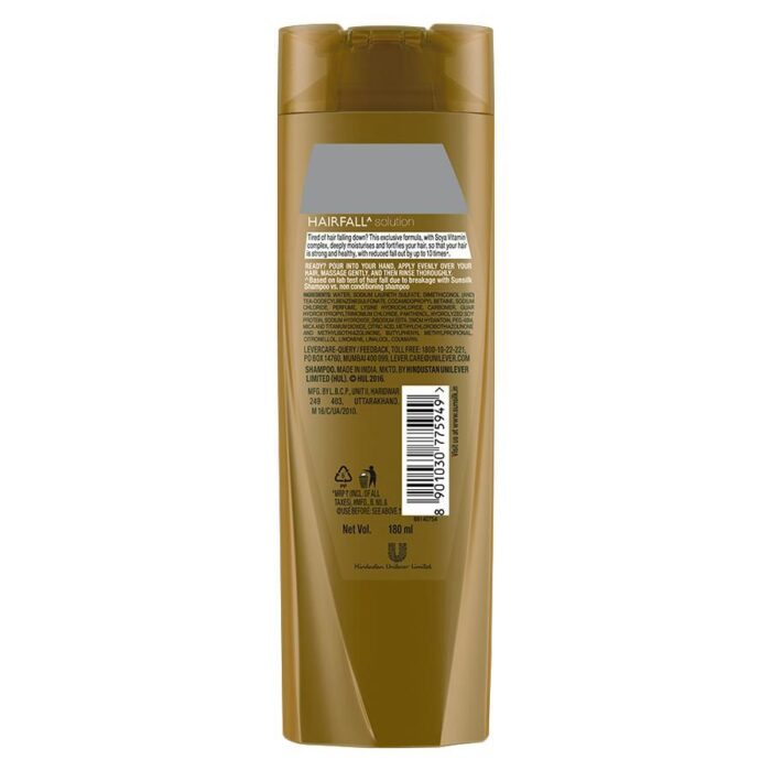 Sunsilk Shampoo Hair Fall Solution-180ml-2