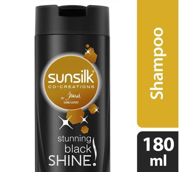 Sunsilk Shampoo Stunning Black Shine-180ml-1