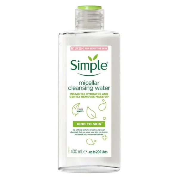 Buy Simple Micellar Cleansing Water Online - Made In UK