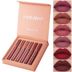 Handaiyan Matte Liquid Lipstick 6 Pieces - Set A-1