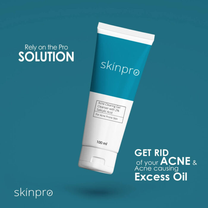 Skinpro Acne Clearing Gel Cleanser-2 Skinpro Acne Clearing Gel Cleanser-2