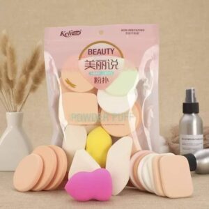 Keli Makeup Sponge Beauty Blender 12pcs Set