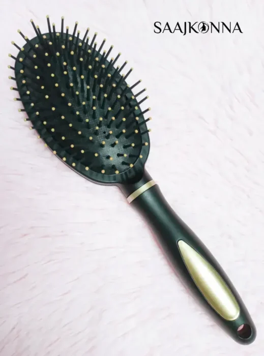 Salon Professional Flat Hair Brush - Black