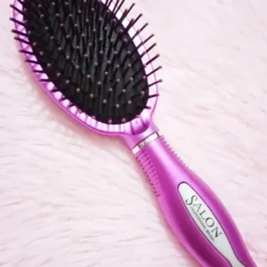 Salon Professional Flat Hair Brush - Purple