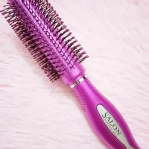 Salon Professional Round Hair Brush - Purple