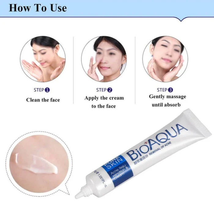 BIOAQUA Pure Skin Acne Removal Cream-4 BIOAQUA Pure Skin Acne Removal Cream