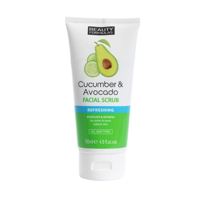 Beauty Formulas Cucumber & Avocado Facial Scrub