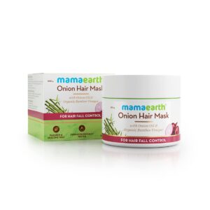 Mamaearth Onion Hair Mask For Hair Fall Control