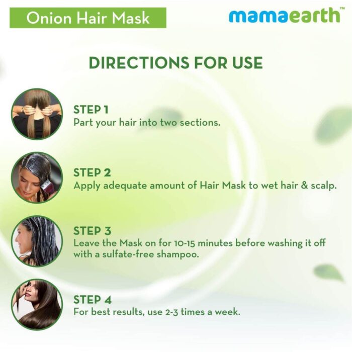 Mamaearth Onion Hair Mask For Hair Fall Control-5 Mamaearth Onion Hair Mask For Hair Fall Control