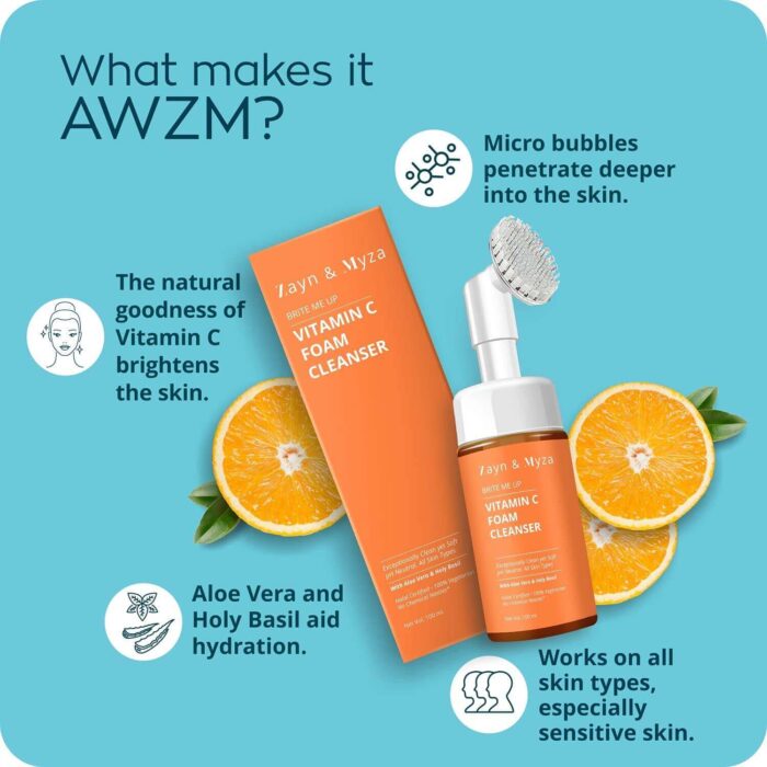 Zayn & Myza Vitamin C Foaming Face Wash-2 Zayn & Myza Vitamin C Foaming Face Wash-2
