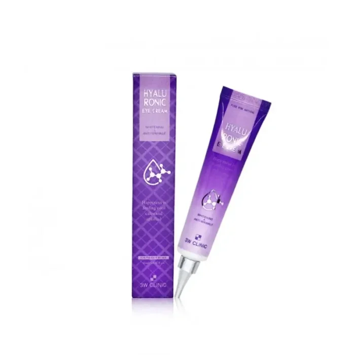 3W CLINIC Hyaluronic Eye Cream Whitening and Anti-Wrinkle 3W CLINIC Hyaluronic Eye Cream Whitening and Anti-Wrinkle