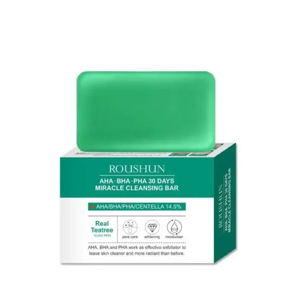 Roushun AHA BHA PHA 30 Days Miracle Cleansing Bar