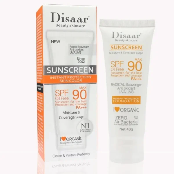 Disaar Beauty Skincare Instant Protection Sunscreen SPF90