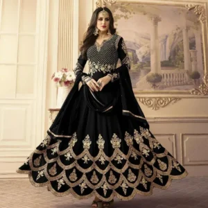 Semi Stitched Indian Georgette Anarkali Gown SK5010