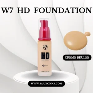 W7 HD Foundation Creme Brulee