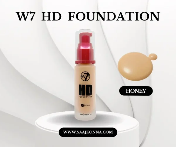 W7 HD Foundation Honey