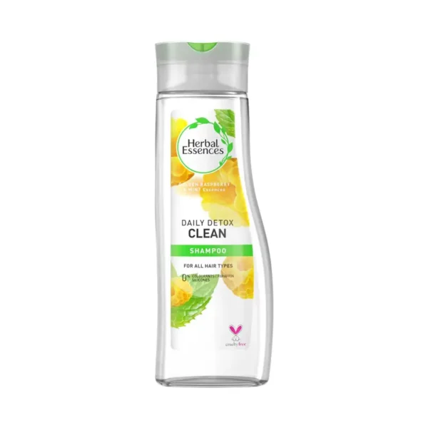 Herbal Essences Daily Detox Clean Golden Raspberry & Mint Shampoo-1