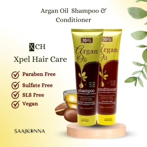 XHC Xpel Hair Care Argan Oil Shampoo & Conditioner