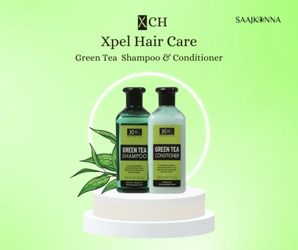 XHC Xpel Hair Care Green Tea Shampoo & Conditioner