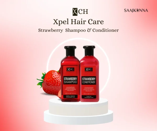 XHC Xpel Hair Care Strawberry Shampoo & Conditioner