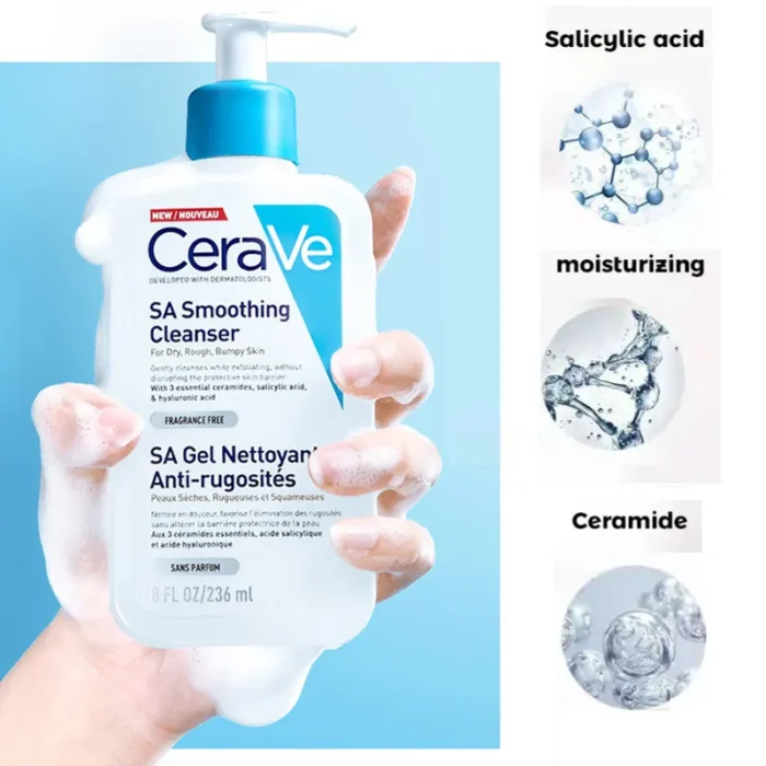 CeraVe SA Smoothing Facial Cleanser 236ml-4 CeraVe SA Smoothing Facial Cleanser 236ml-4